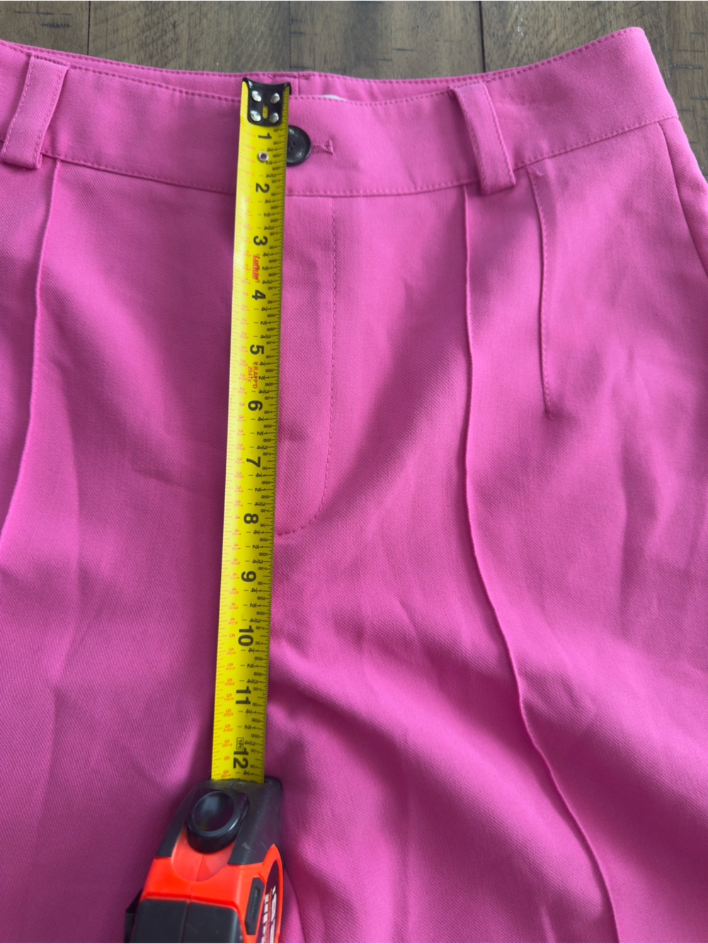 Zara Wide-Leg Trousers in Bright Pink - Picture 5 of 10